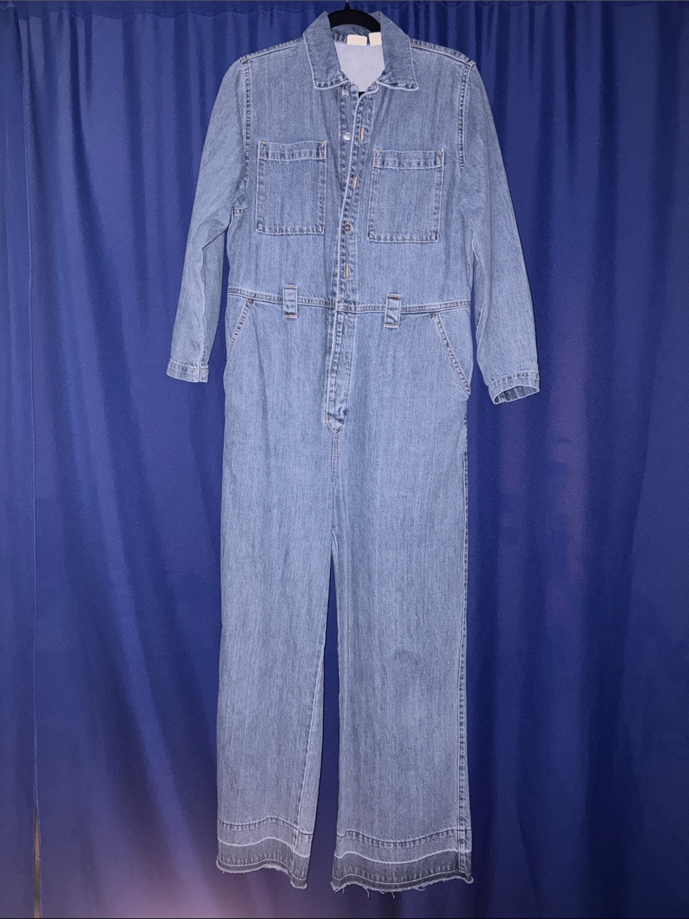 Levi’s Light Wash Denim Jumpsuit